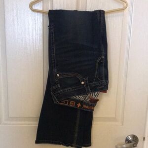 Rock Revival Women's Boot Cut Jeans - Dark Blue